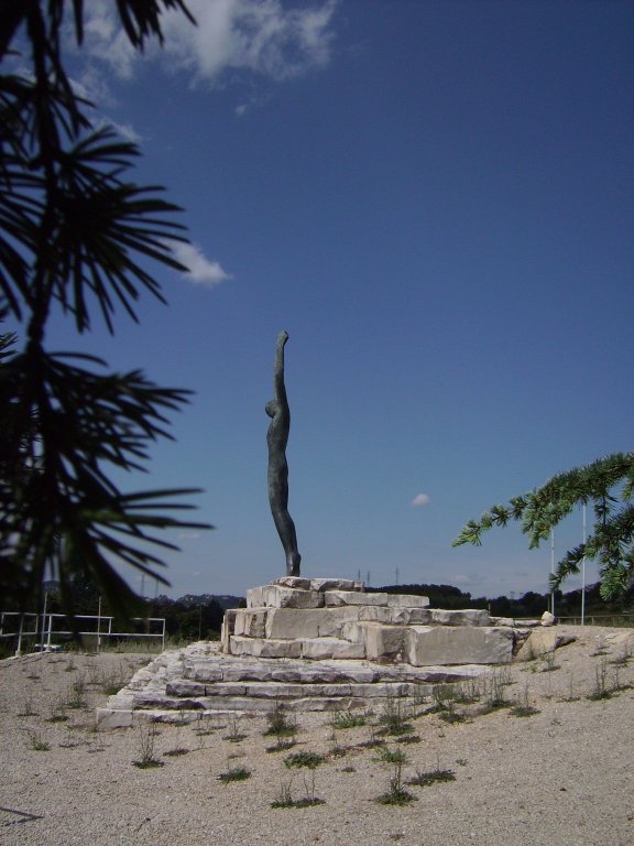 Jean-Moulin-Denkmal bei Salon-de-Provence