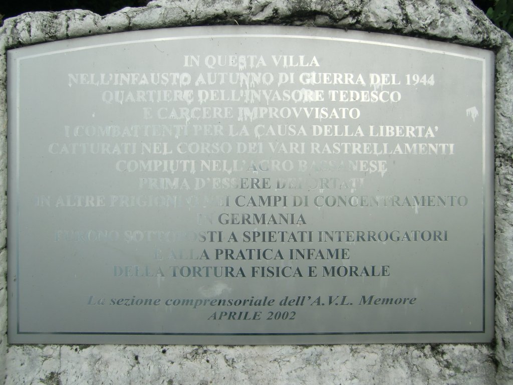 Inschrift auf dem Gedenkstein