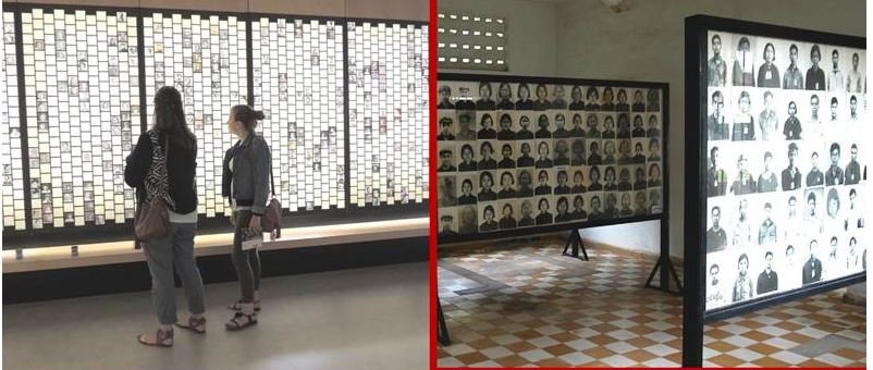 Fotogalerie ermordeter jüdischer Kinder; mit frdl. Genehmigung des Cercil