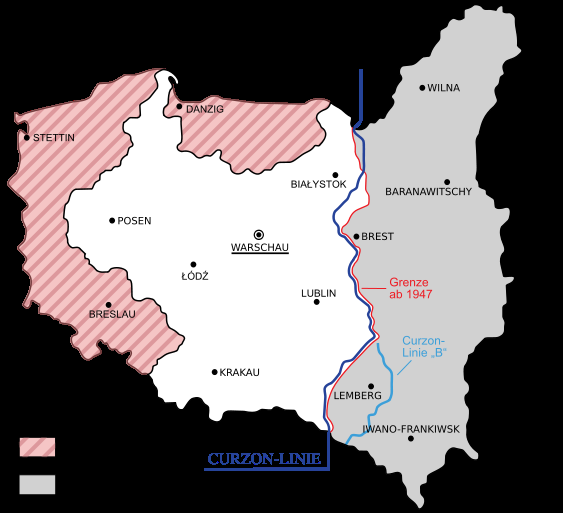 Westverschiebung Polens, Quelle: wikipedia