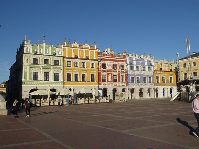 Zamość, Marktplatz in der Altstadt