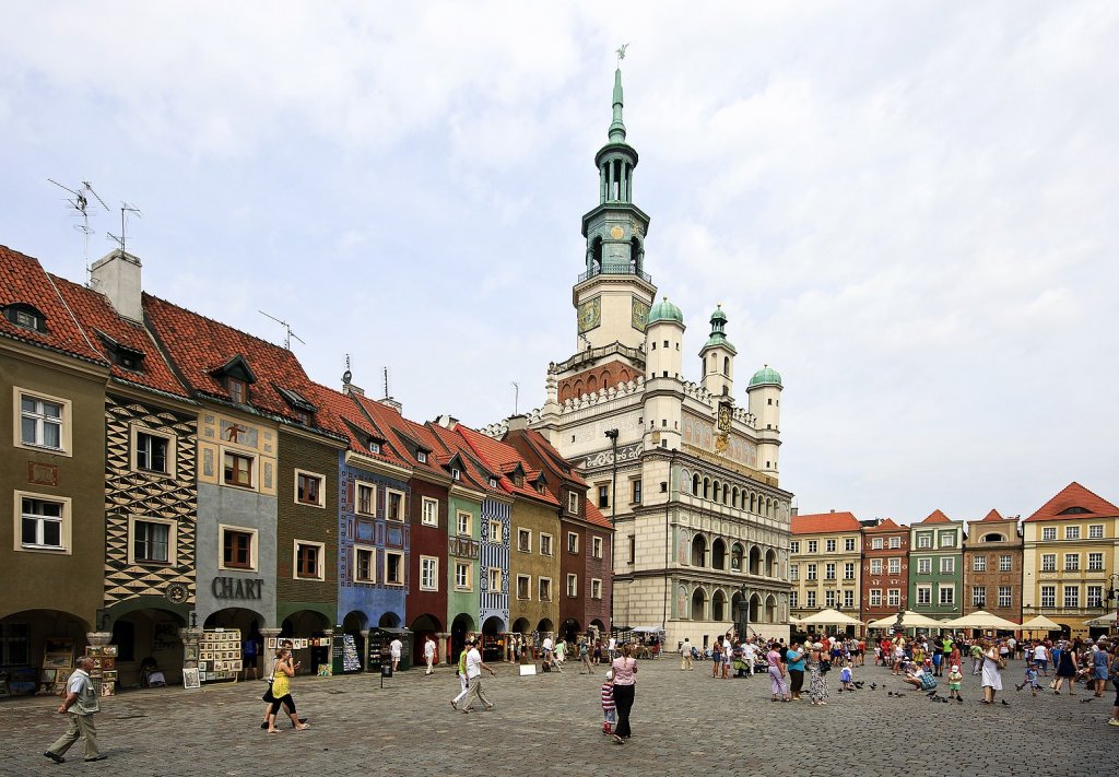 Alter Markt mit Rathaus; Quelle: wikipedia, David Castor