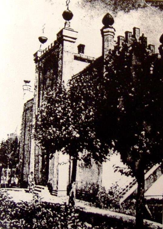 Synagoge von Allensteim um 1890