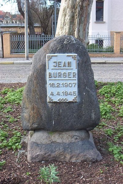 Gedenkstein in Magdeburg; Quelle: Wikimedia, CC BY-SA 3.0