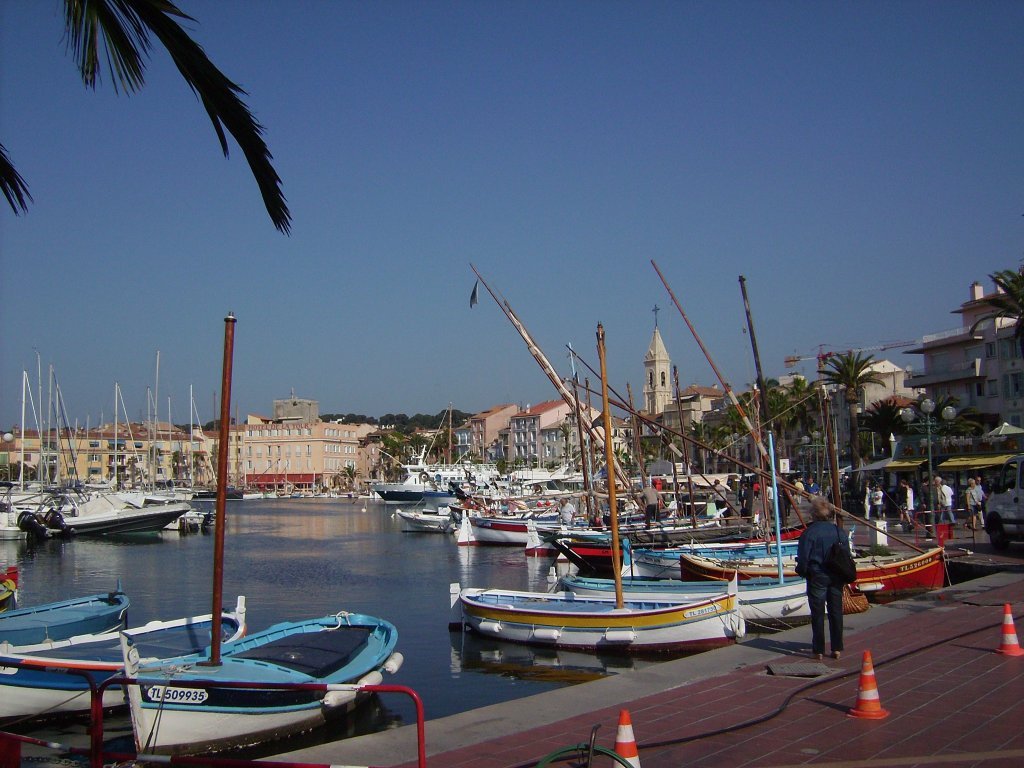 Hafen von Sanary-sur-Mer. Quelle: wikimedia