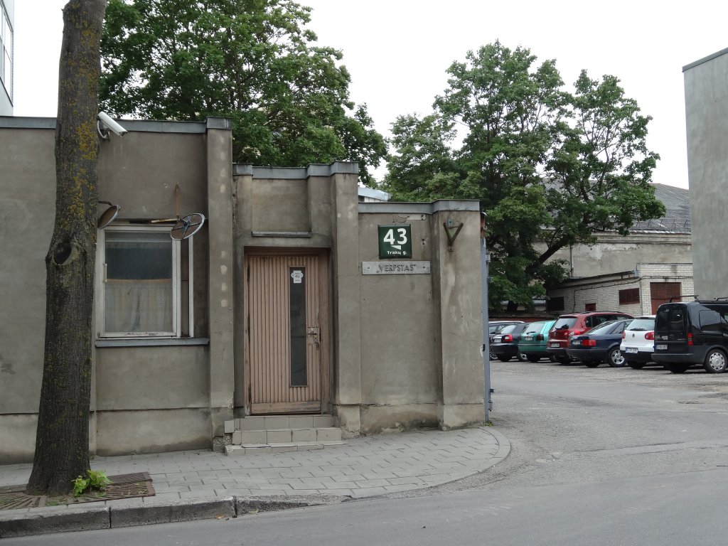 Heutiger Standort der ehemaligen Ghetto-Synagoge
