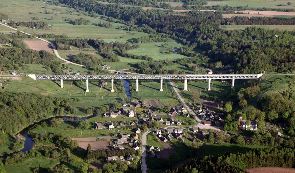 Eisenbahnbrücke bei Lyduvenai (wiki)