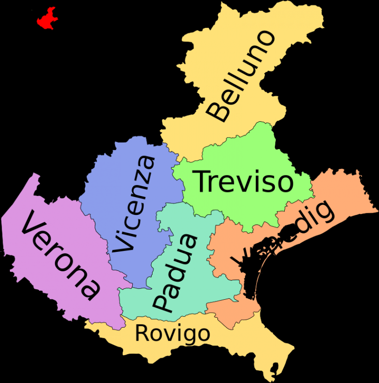 Provinzen der Region Friaul-Julisch-Venetien (wikipedia)