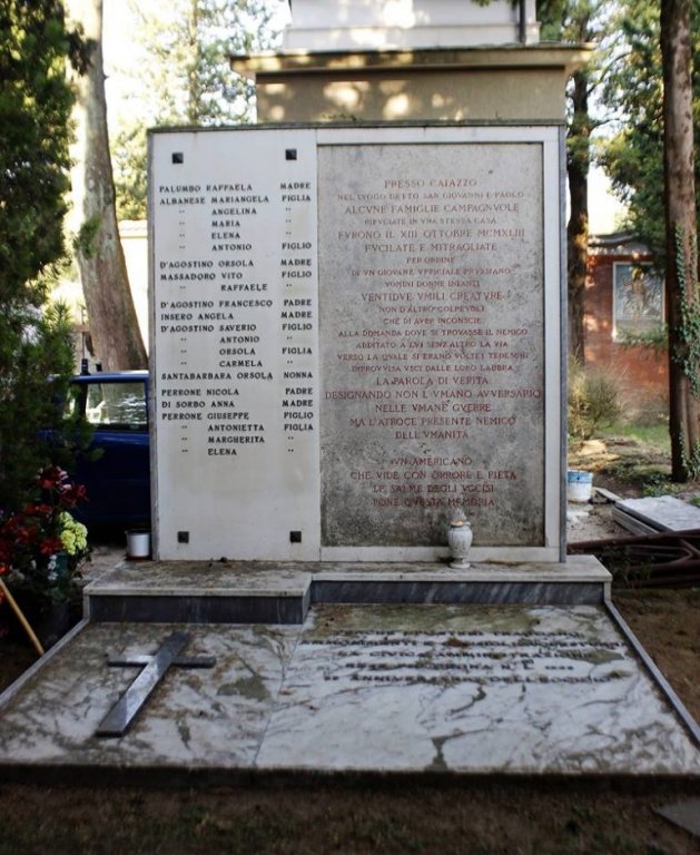 Grabstätte mit Inschrift Benedetto Croces (Foto: telesianarrando)