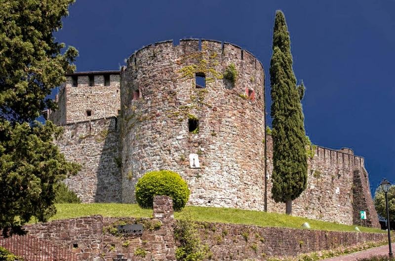 Die Burg von Gorizia, der zentrale Exekutionsplatz 
