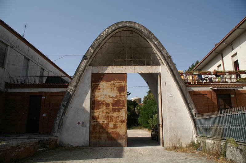 Eingang zum ehemaligen Lager