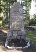 Stele für fünf am 18.9.1944 erschossene FFI-Patrioten