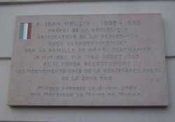 Gedenktafel Jean Moulin/MUR