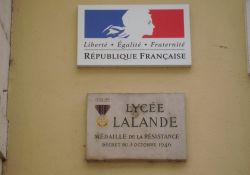Resistance-Medaille für Lycée Lalande