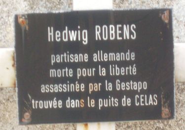 Grab von Hedwig Robens-Rahmel in Alès