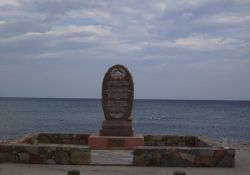 Denkmal am Strand