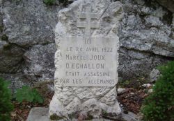 Stele Marcel Joux (Echallon)