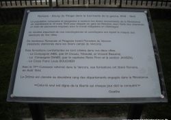 Tafel Résistance; Quelle: www.romanshistorique.fr