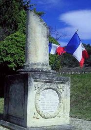 Denkmal Maquis de Sainte-Croix; Quelle: cvrdvaucluse.canalblog
