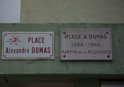 Gedenktafel Alexandre Dumas