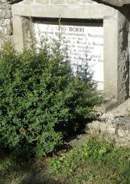 Grabmal von Pio Borro 