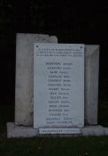 Gedenkstein für die umgebrachten Schwerverwundeten