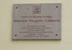 Gedenktafel Blanche Paugam-Lefevbre