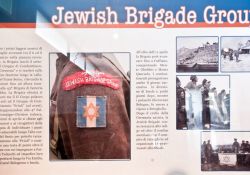 Informationstafel zur Jüdischen Brigade