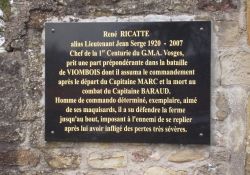 Tafel für René Ricatte