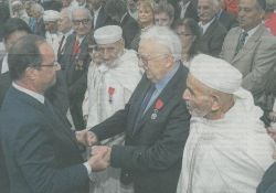Ehrenlegion für marokkanische Goumiers und Résistants (© ANACR 2B)