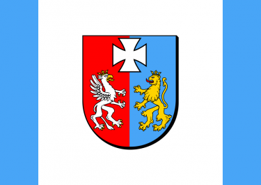 Flagge des Karpatenvorlands. Quelle: Wikipedia (Artikel: Woiwodschaft Karpatenvorland)