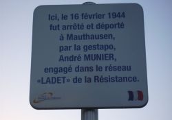 Gedenktafel André Munier 
