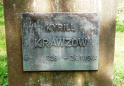 Grabstein Kyrill Krawzow, sowj. Häftling