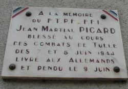 Gedenktafel Jean Martial Picard (© Michel Cantillon, genweb)