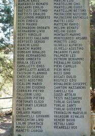 Die Namen der Opfer 