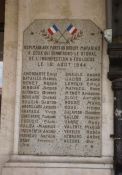 Gedenktafel zu den letzten Kämpfen im Bhf. Toulouse-Matabiau