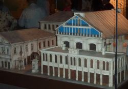 Modell der Großen Synagoge (House of Diaspora, Tel Aviv)