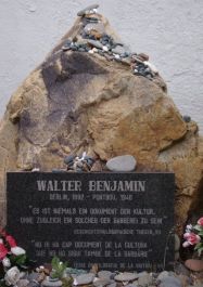 Grabstein Walter Benjamin