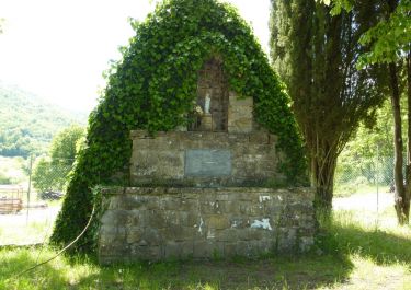 Denkmal an der ehemaligen Casa Cannicci