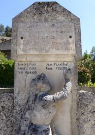 Denkmal der Erschossenen in Le Beaucet