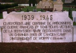 Gedenktafel, Friedhof Chambière 