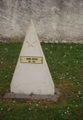 Grabstein auf „sowjetischem Friedhof“