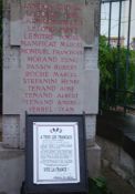 Totentafel 1939-1945 am Totendenkmal