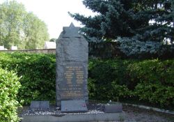 Denkmal am israelitischen Friedhof