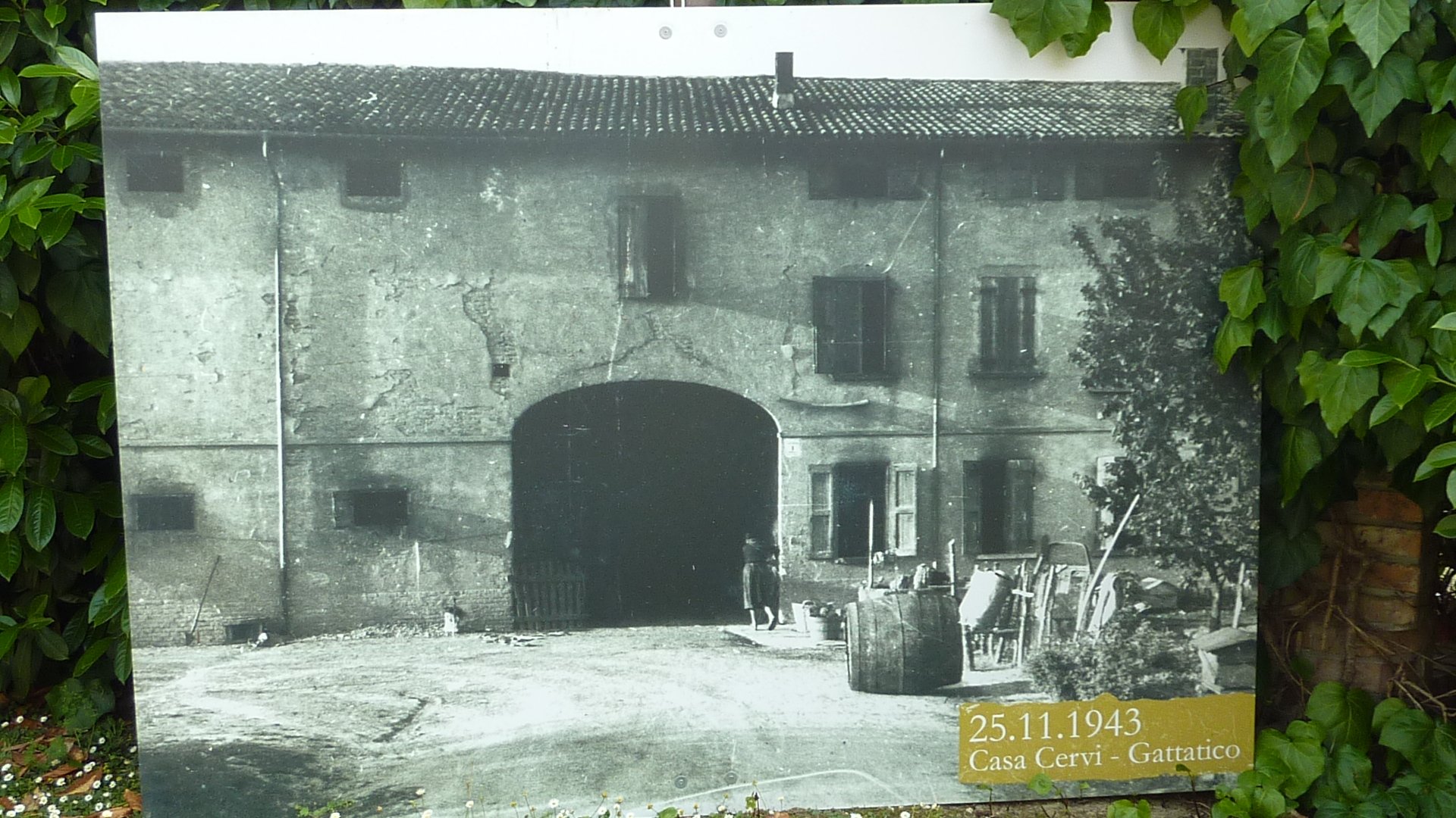 Das ehemalige Bauernhaus der Familie Cervi (Foto: Museo Cervi)