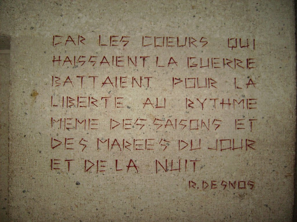 Satz v. Robert Desnos