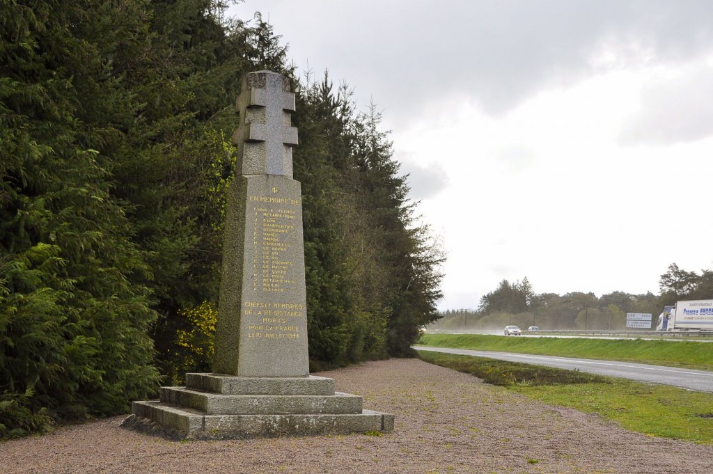 Malaunay. Denkmal für die gefolterten und erschossenen Widerstandskämpfer