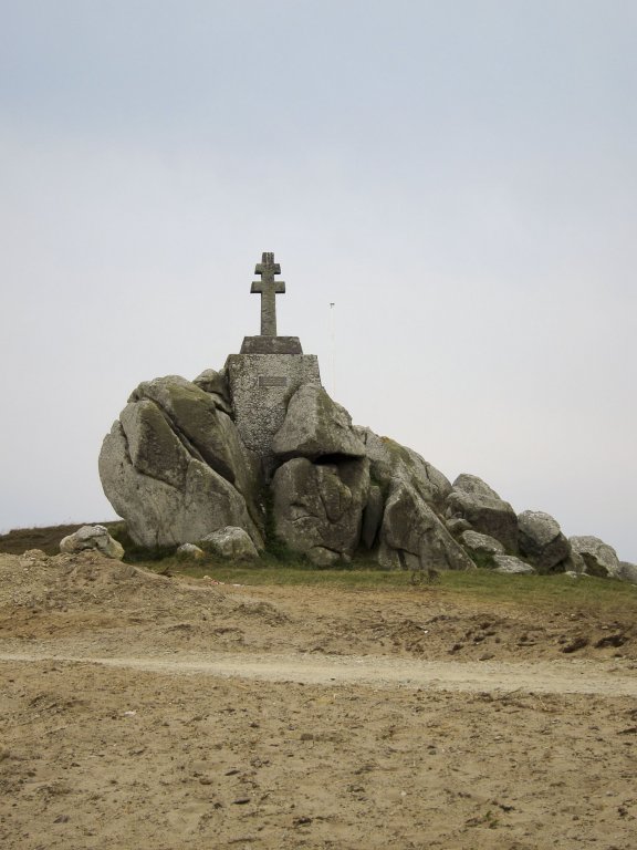 Lothringer Kreuz auf der Halbinsel du Vivier