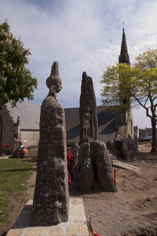 Menhir von Quillivic, der Résistance gewidmet