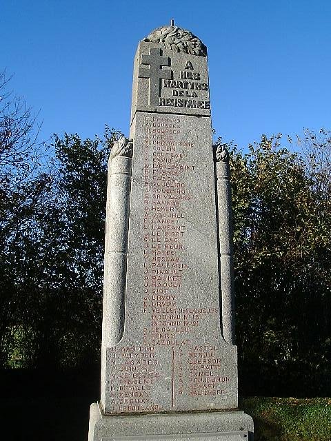 Monument für die Märtyrer der Résistance (© Serge Tilly, CERP)